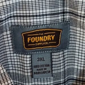 Mens Foundry button up shirt
